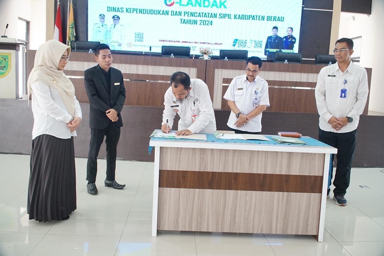 Launching E-Landak, Pemkab Berau Permudah Layanan Publik